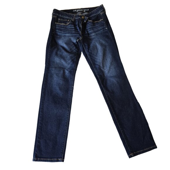 American Eagle Outfitters Denim - American Eagle Women's Size 8 Short Skinny Blue Jeans, Excellent Condition